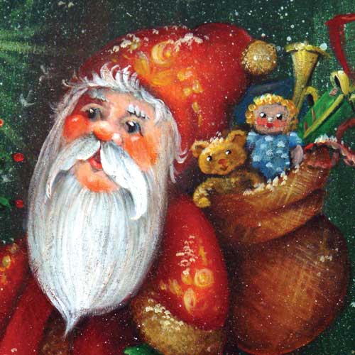 Snowflake Santa - JP3040