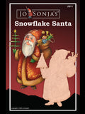 Snowflake Santa Ornament - JS011