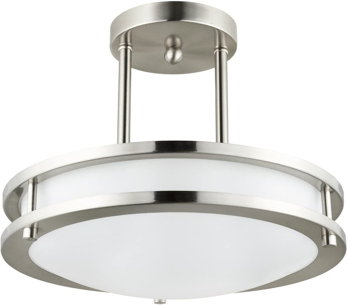#SP6830 3 Light Semi Flush Light in Brushed Nickel