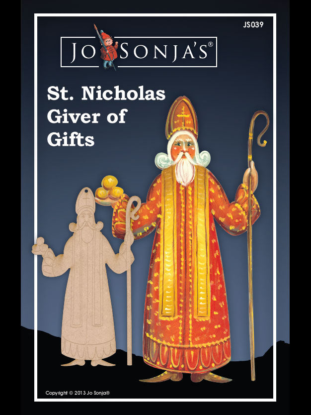 St. Nicholas Giver of Gifts Ornament - JS039
