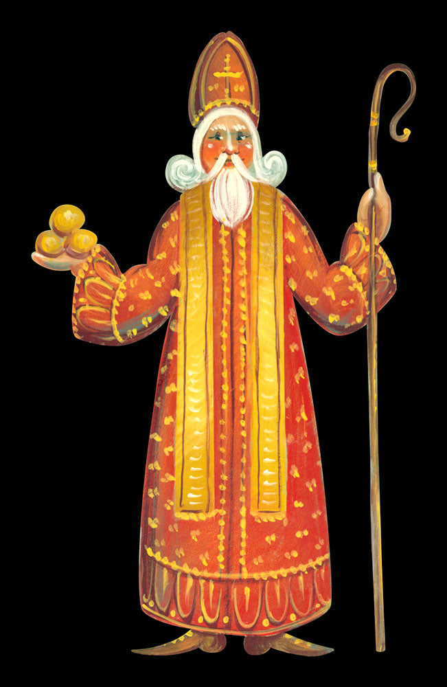 St. Nicholas Giver of Gifts Ornament - JS039