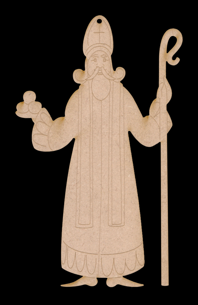 St. Nicholas Giver of Gifts Ornament - JS039