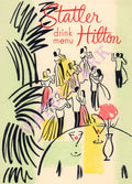 Statler Hilton, Hartford 1960s Menu Design