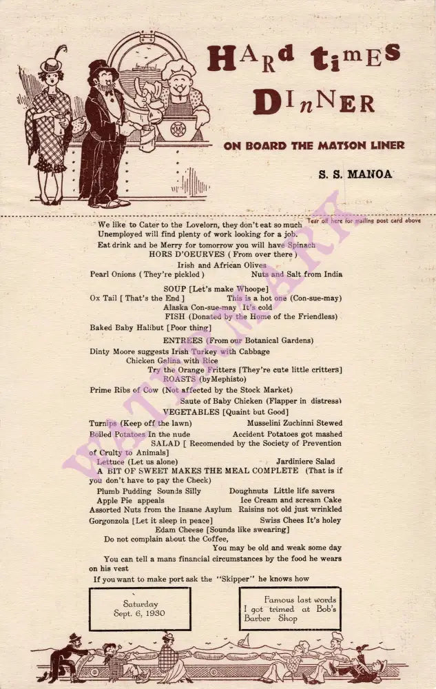 Steam Ship Manoa Matson Lines 1930 Posters Prints & Visual Artwork