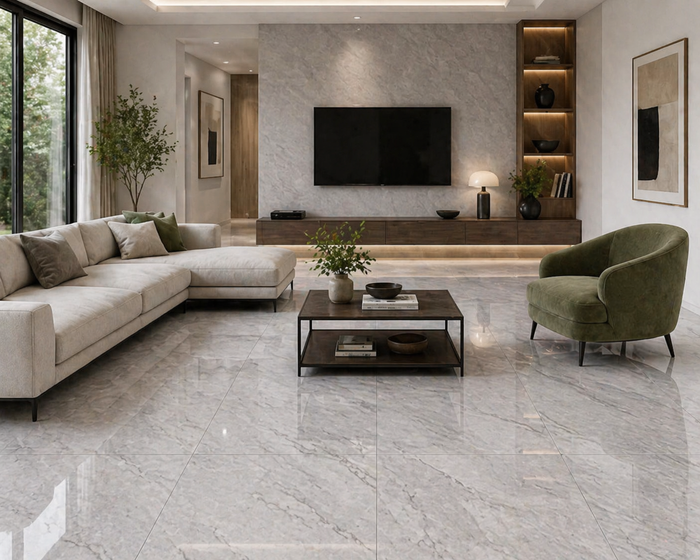 Storm Blue 24x24" Porcelain Floor Tile