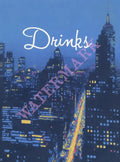 Stouffer's Top of the Sixes, New York 1960s Menu Art