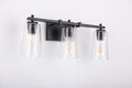 #SW5535 3 Light Wall Light in Black