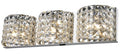 SW7862-3CH 3 Light Wall Light in Chrome