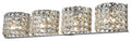 SW7862-4CH 4 Light Wall Light in Chrome