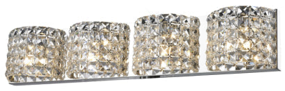 SW7862-4CH 4 Light Wall Light in Chrome
