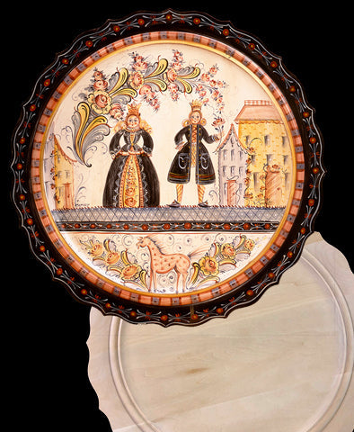 Swedish Dala Plate - JP3336 Bundle