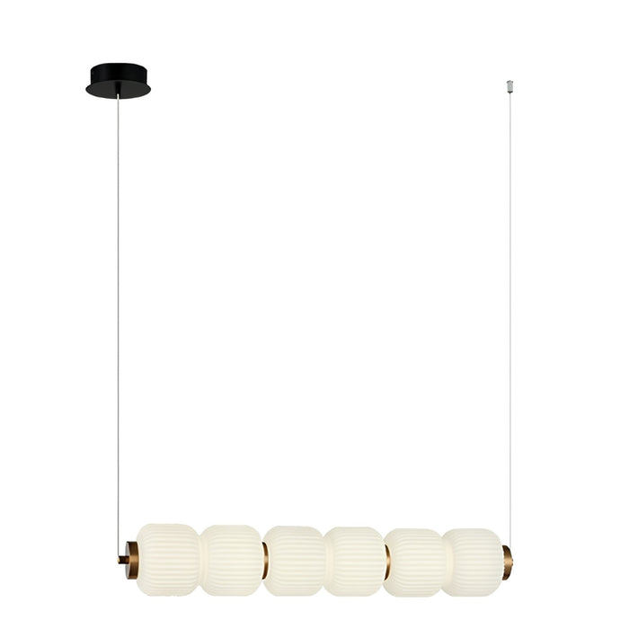 #T-20139 LED Hanging Light in Black & White