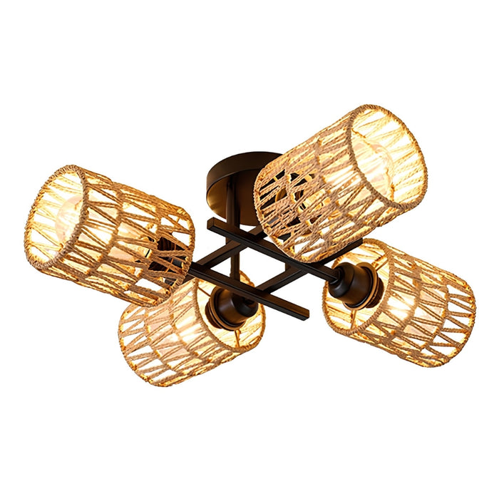 #T-20213 Flush Mount Light in Natural