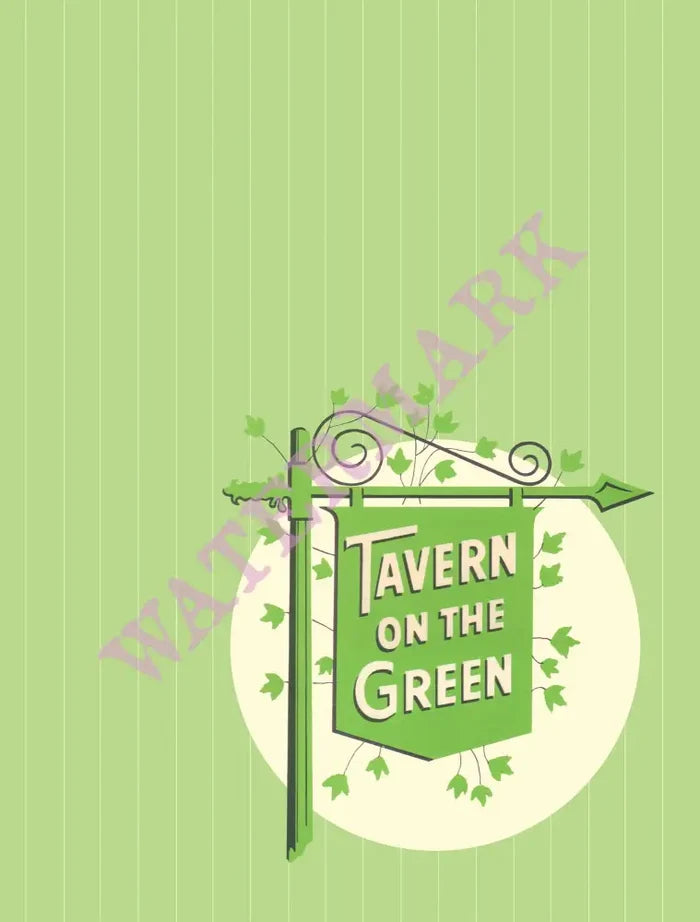 Tavern on The Green, New York 1960s/70s
