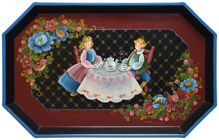 Tea in a Floral Garden - JP3360 - sale