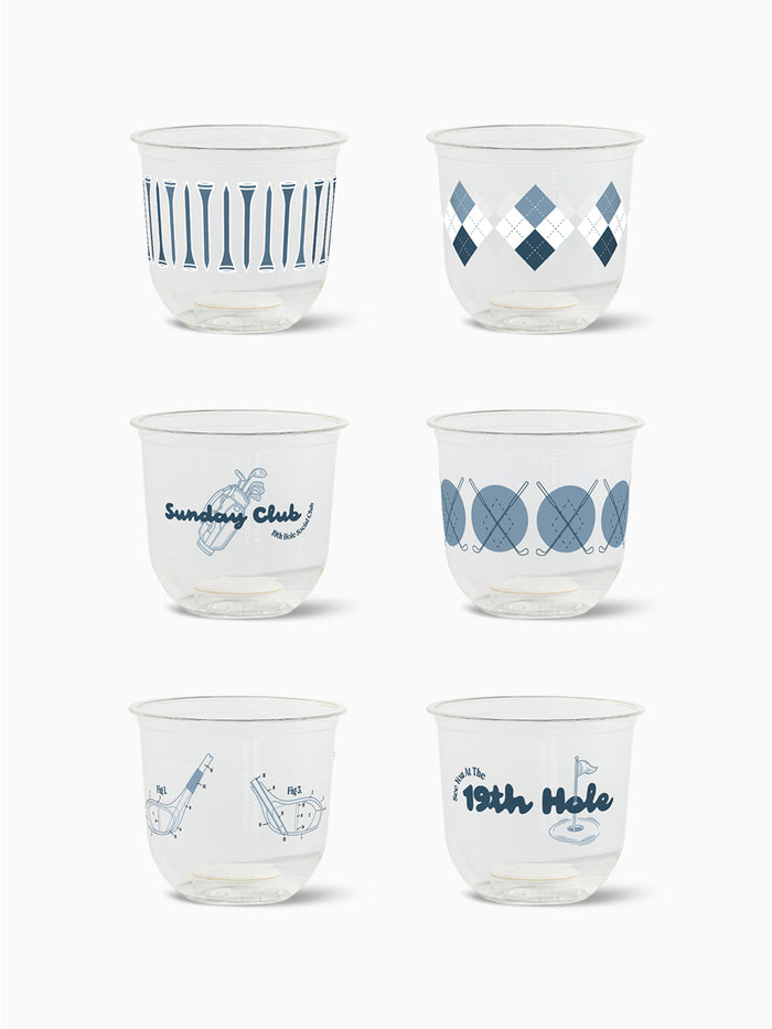 Tee Time - NATURAL 12oz Arc Cup
