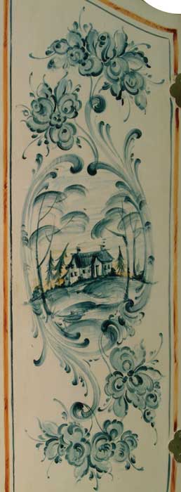 Telemark Rosemaling Cabinet - JP3068