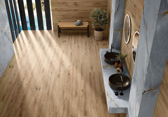 Telma Roble MT 12x59" Porcelain Floor Tile