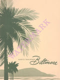 The Biltmore, Santa Barbara 1950s/1960s Menu Art