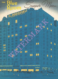 The Blue Room, The Roosevelt Hotel, New Orleans, 1952 Menu Art