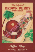The Brown Derby Coffee Shop, Hollywood, 1957