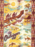 The Outrigger, Monterey 1960s Bruce Ariss Menu Art
