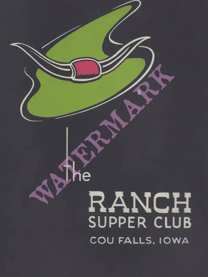 The Ranch Cou Falls Iowa 1960s Posters Prints & Visual Artwork