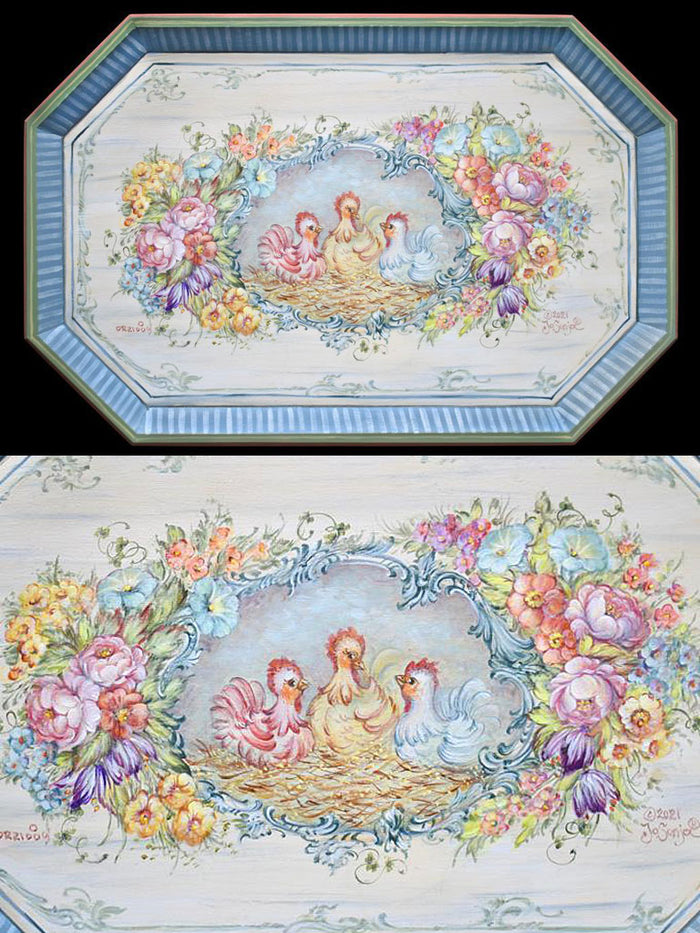 Three French Hens - Faith - JP 3379