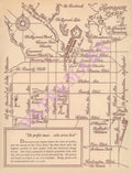 Tick Tock, Hollywood 1931 Map Menu Art
