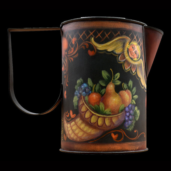 Tin Pitchers - pair