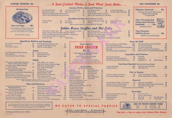 Tiny's, California 1945
