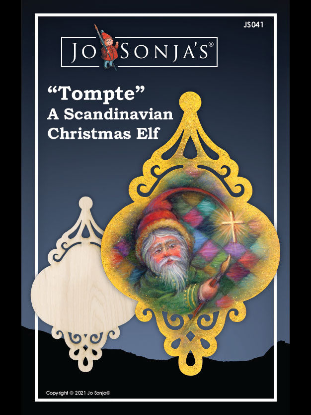 Tompte, A Scandinavian Christmas Elf - JS041