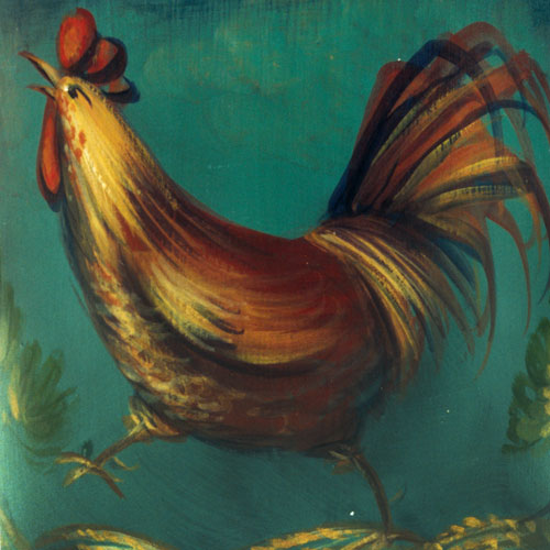Tulip Time Country Scenes & Roosters - JP1095