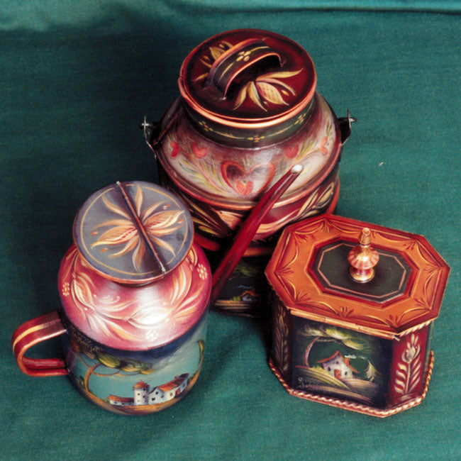 Tulip Time Country Scenes & Roosters - JP1095