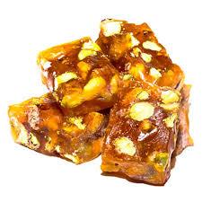 Pistachio and apricot malban delight