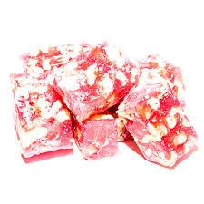 Rose and walnut turkish delight