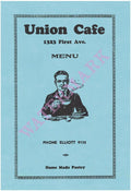 Union Cafe, Seattle
