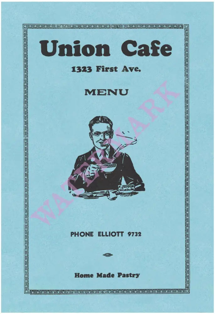 Union Cafe, Seattle
