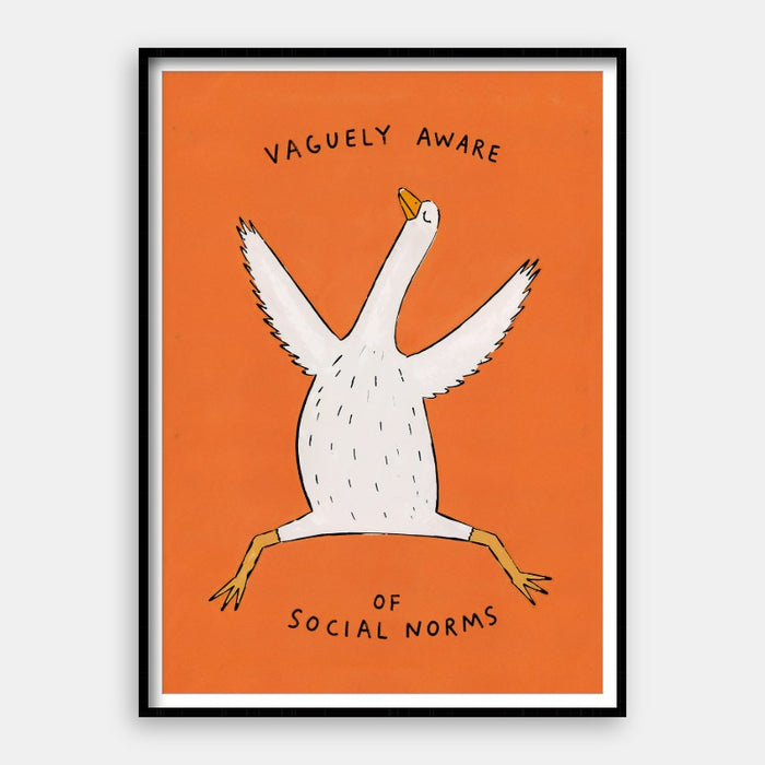 Vaguely Aware — Art Print Vertical #01
