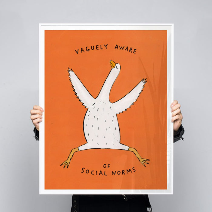 Vaguely Aware — Art Print Vertical #03