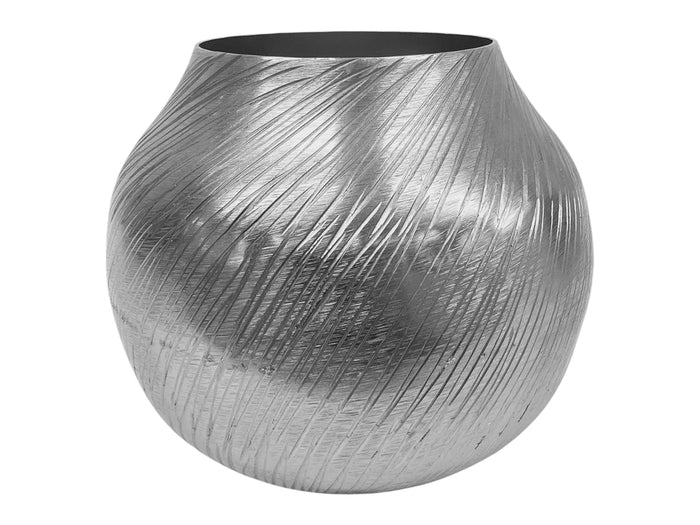 Vase #714-911S -Aluminium - Silver