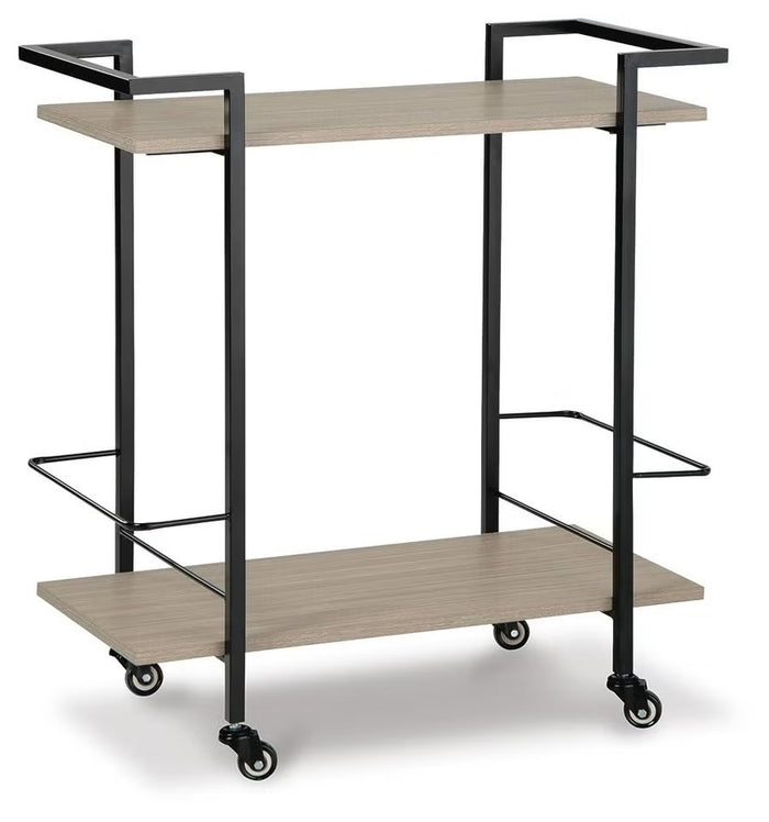 Waylowe Bar Cart in Brown/Black