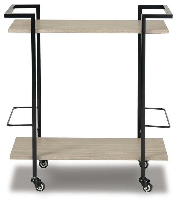 Waylowe Bar Cart in Brown/Black