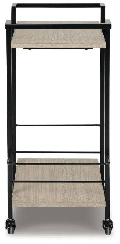 Waylowe Bar Cart in Brown/Black