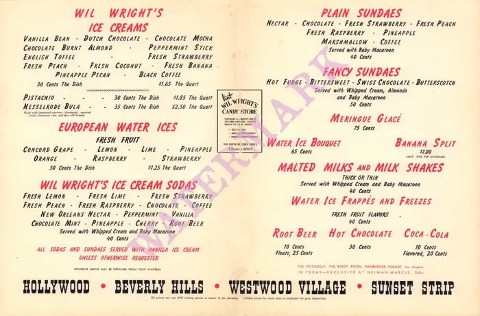 Wil Wrights Los Angeles 1940s Posters Prints & Visual Artwork