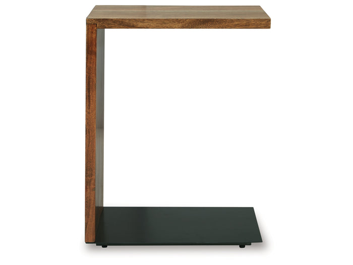 Wimshaw Accent Table in Brown/Black