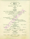 Windsor Hotel, St Paul, Thanksgiving 1883