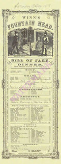 Winn's Fountain Head, San Francisco (circa) 1853