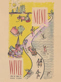 Wivel New York 1945 Vintage Americana Menus