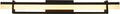 #WL31911/30W LED Wall Light in Black